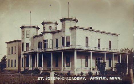 St. Joseph's Academy, Argyle Minnesota, 1910's