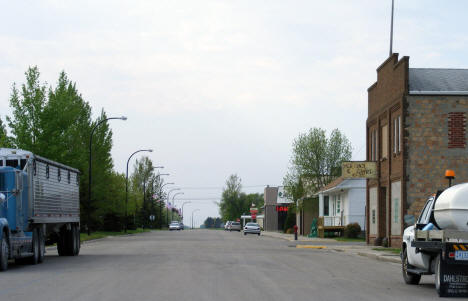 Street scene, Argyle Minnesota, 2008