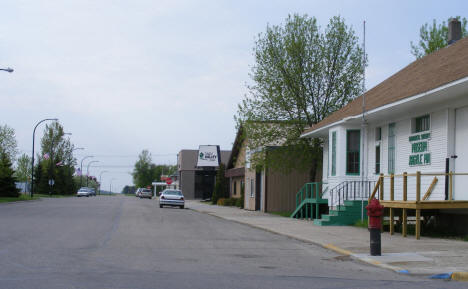 Street scene, Argyle Minnesota, 2008