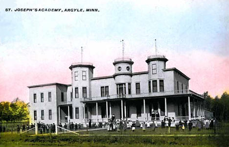 St. Joseph's Academy, Argyle Minnesota, 1909
