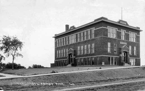 High School, Ashby Minnesota, 1920