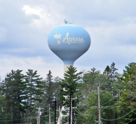 Water Tower, Aurora Minnesota, 2009