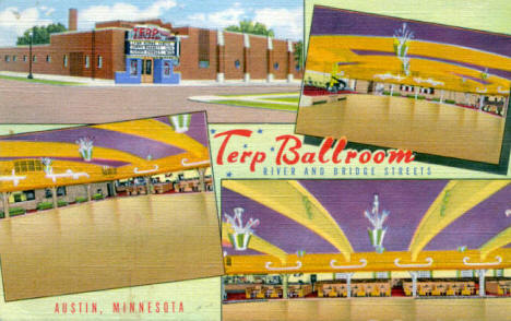 Terp Ballroom, Austin Minnesota, 1942