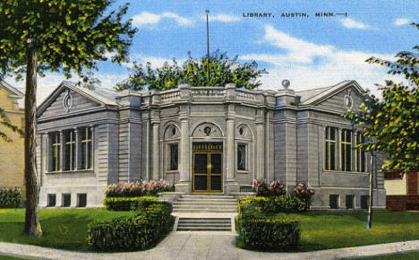 Library, Austin Minnesota, 1940's