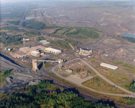 Aerial View, Northshore Mining Company Babbitt Operations