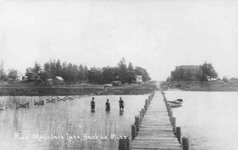 Pine Mountain Lake, Backus Minnesota, 1919