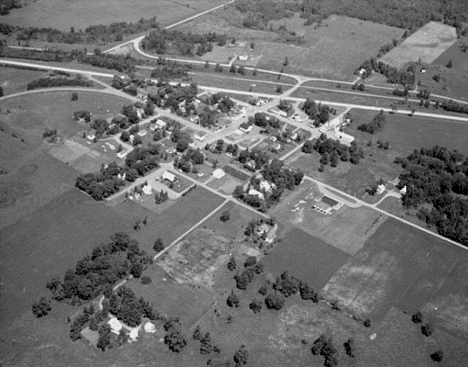 Aerial Photo, Backus Minnesota, 1970