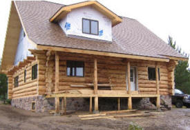 Red Pine Log Homes Inc, Backus Minnesota