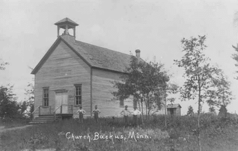 Church, Backus Minnesota, 1915