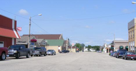 Street scene, Badger Minnesota, 2009