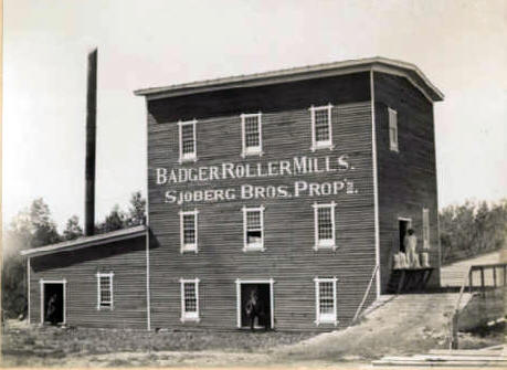 Badger Roller Mill, Badger Minnesota, 1900's