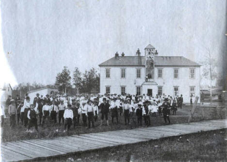 Badger School, Badger Minnesota, 1902