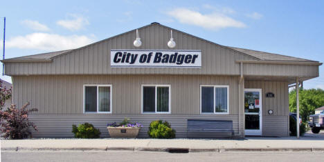 City Hall, Badger Minnesota, 2009