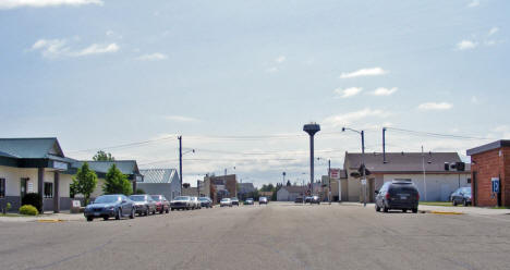 Street scene, Badger Minnesota, 2009