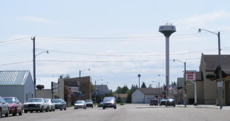 Street scene, Badger Minnesota, 2009