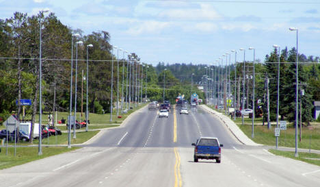 Street scene, Bagley Minnesota, 2009