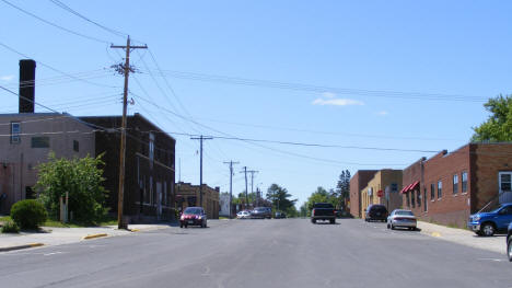 Street scene, Bagley Minnesota, 2009