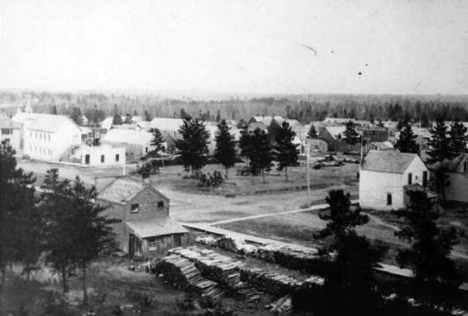 General view of Bagley Minnesota, 1904?