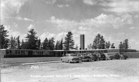 Clearwater County Hospital, Bagley Minnesota, 1952