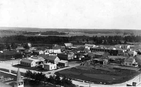 General view, Bagley Minnesota, 1923