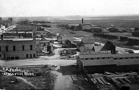 View of Barnesville Minnesota, 1909