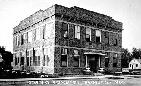 Creamery Association, Barnesville Minnesota, 1925