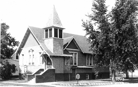 Congregational Church at Barnesville Minnesota, 1930