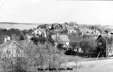 View of Battle Lake Minnesota, 1915