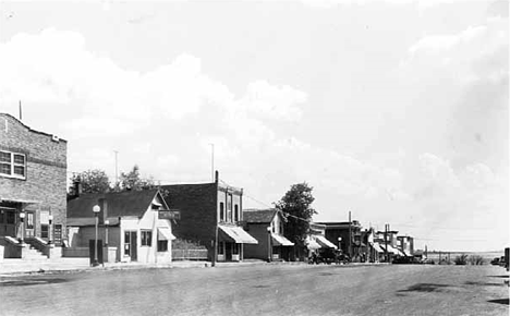 Street scene, Battle Lake Minnesota, 1940