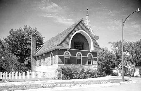 Baptist Church, Battle Lake Minnesota, 1953