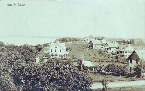 General view, Battle Lake Minnesota, 1910