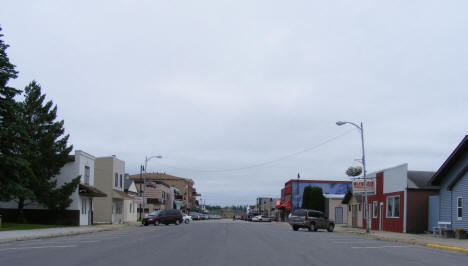 Street scene, Baudette Minnesota, 2009