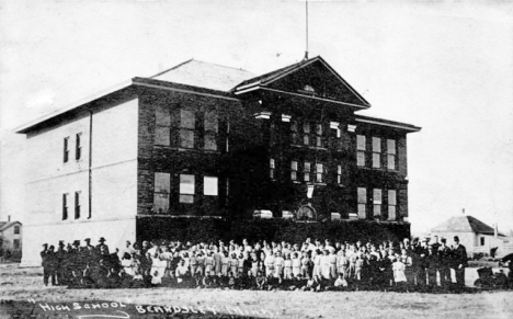 High School, Beardsley Minnesota, 1911