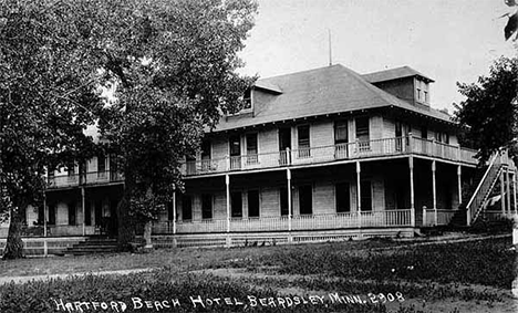 Hartford Beach Hotel, Beardsley Minnesota, 1923