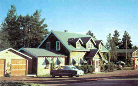 A Bit of Norway Restaurant, Beaver Bay Minnesota, 1960's