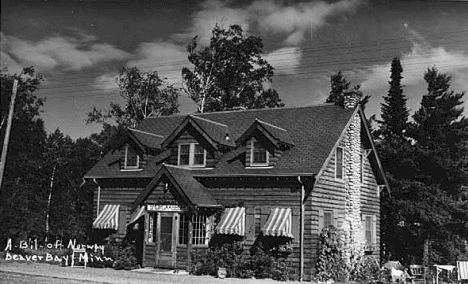 A Bit of Norway Restaurant, Beaver Bay Minnesota, 1950