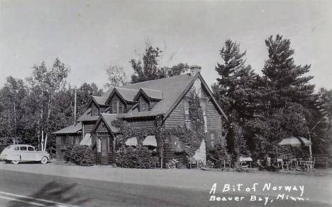 A Bit of Norway, Beaver Bay Minnesota, 1940's