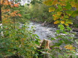 Scene on the Superior Hiking Trail