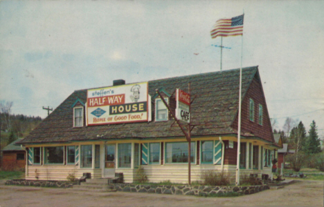 Steffen's Halfway House, Beaver Bay Minnesota, 1960's