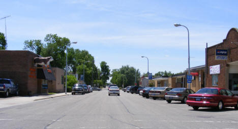 Street scene, Belgrade Minnesota, 2009