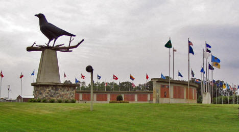 World's Largest Crow, Belgrade Minnesota, 2009