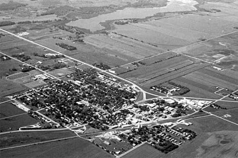 Aerial View, Belgrade Minnesota, 1986