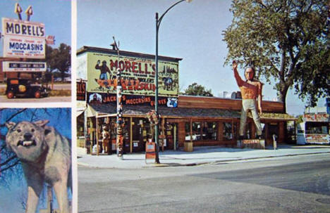 Morell's Trading Post, Bemidji Minnesota, 1970