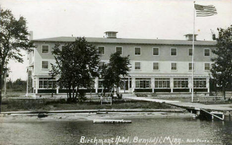 Birchmont Hotel, Bemidji Minnesota, 1910's