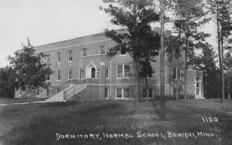 Dormitory, Normal School, Bemidji Minnesota, 1930's?