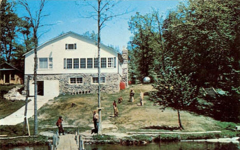 Lodge at Iowana Beach Resort, Bena Minnesota, 1960's