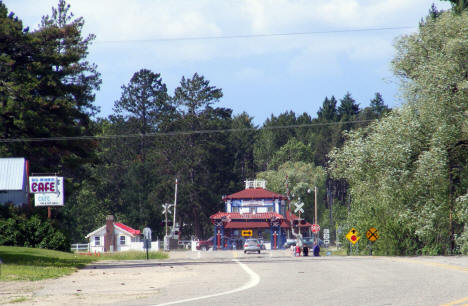 Street scene, Bena Minnesota, 2009