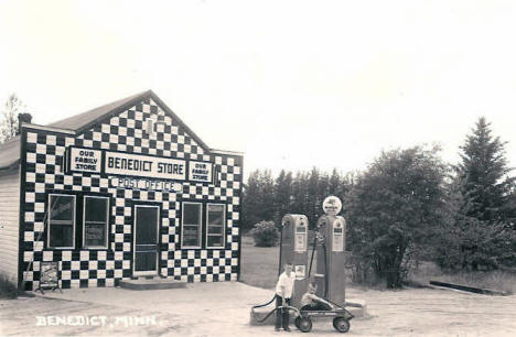 Benedict Store, Benedict Minnesota, 1950's