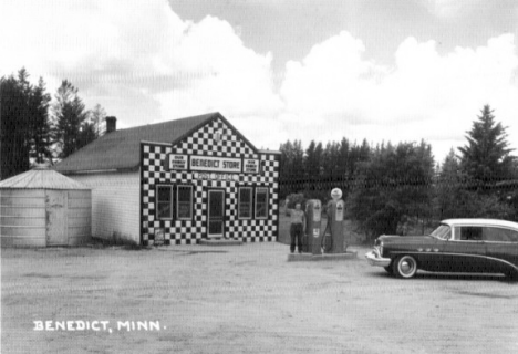 Benedict Store, Benedict Minnesota, 1950's