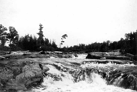 Big Falls on the Big Fork River, 1905
